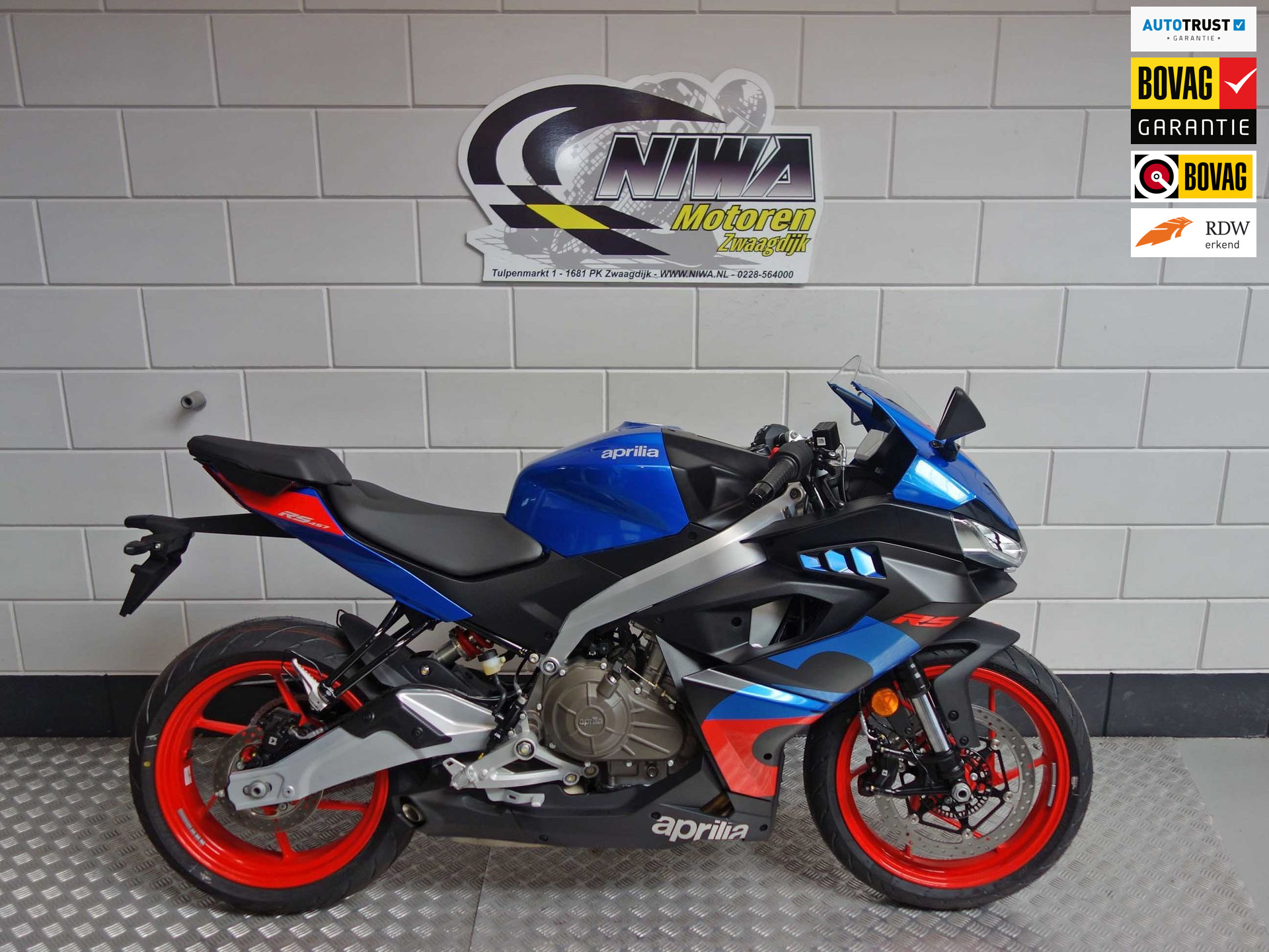 54915130-1 Gebruikte Aprilia RS 457 supersport met 457cc motor uit 2026 bij NIWA Motoren