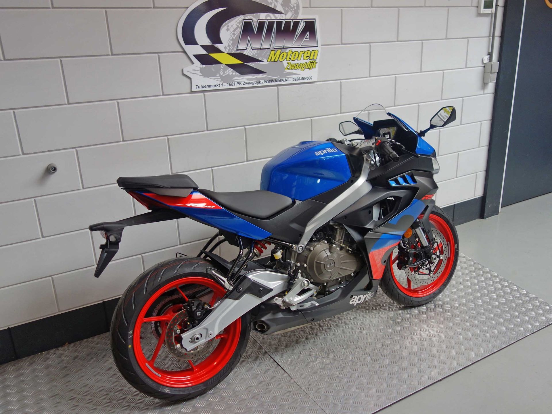 54915130-2 Gebruikte Aprilia RS 457 supersport met 457cc motor uit 2026 bij NIWA Motoren