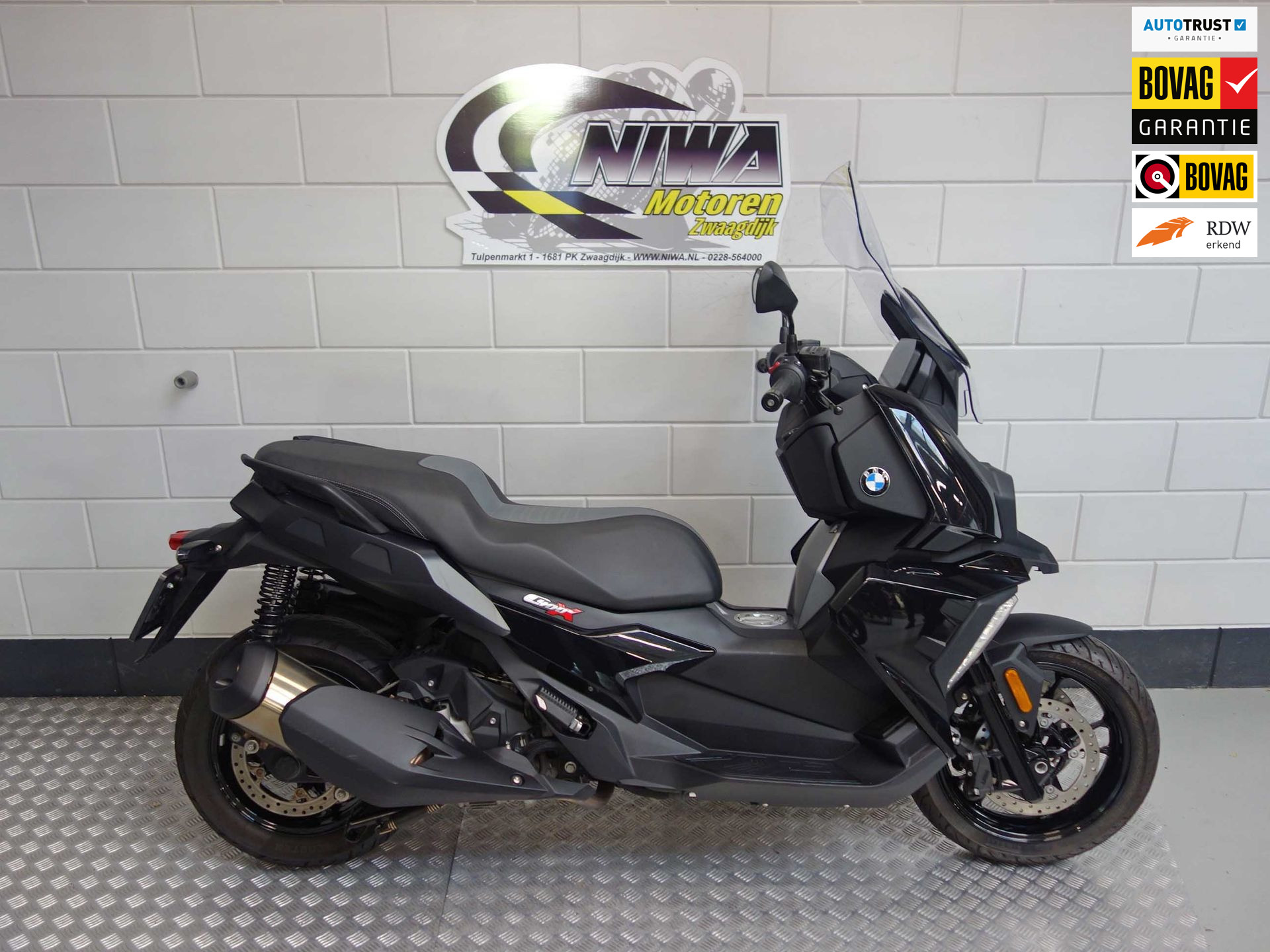 54915132-1 Gebruikte BMW C 400 X motorscooter met 350cc motor uit 2021 bij NIWA Motoren