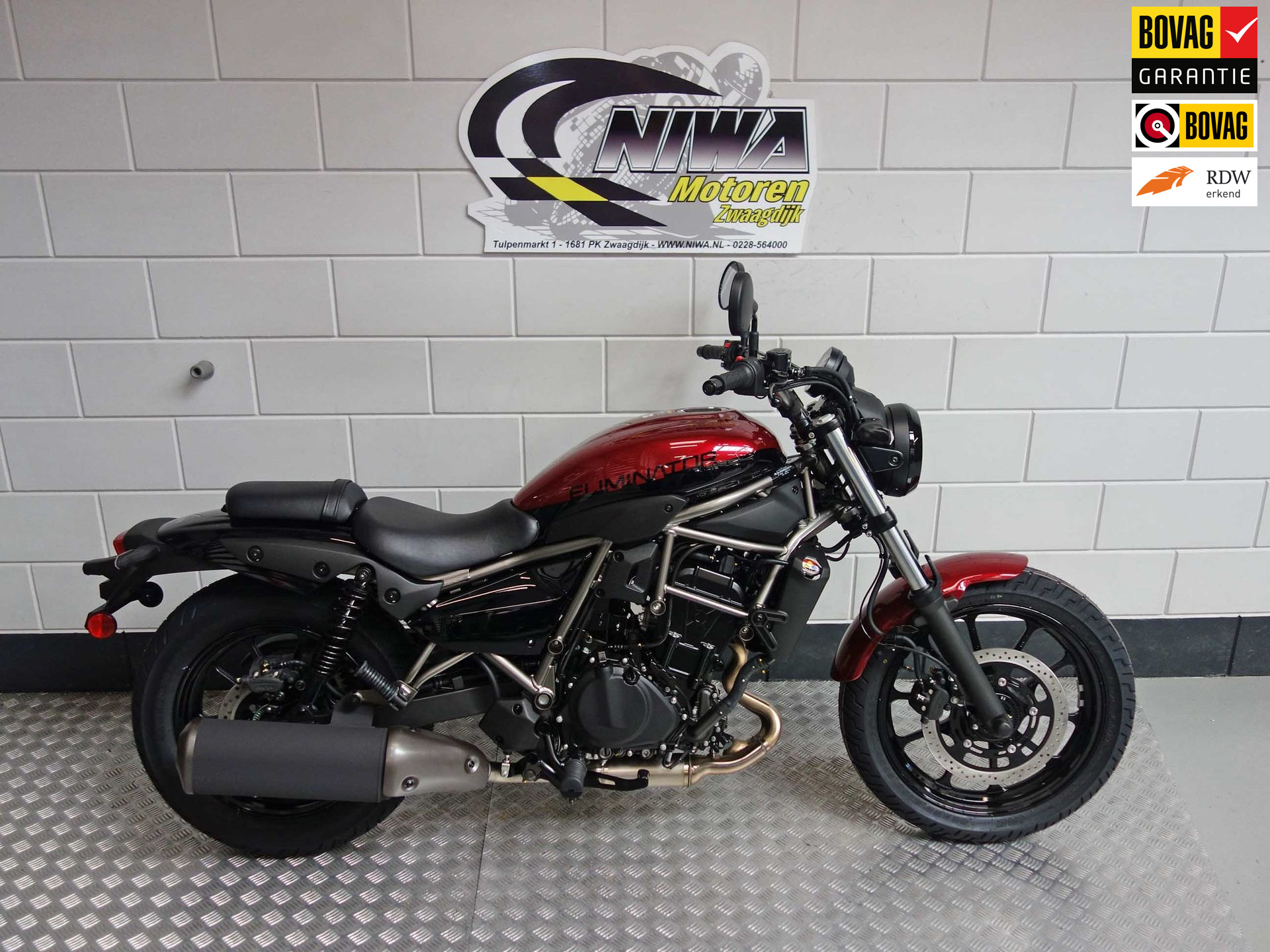 54915277-1 Nieuwe Kawasaki Eliminator 500 chopper met cc motor uit 2026 bij NIWA Motoren