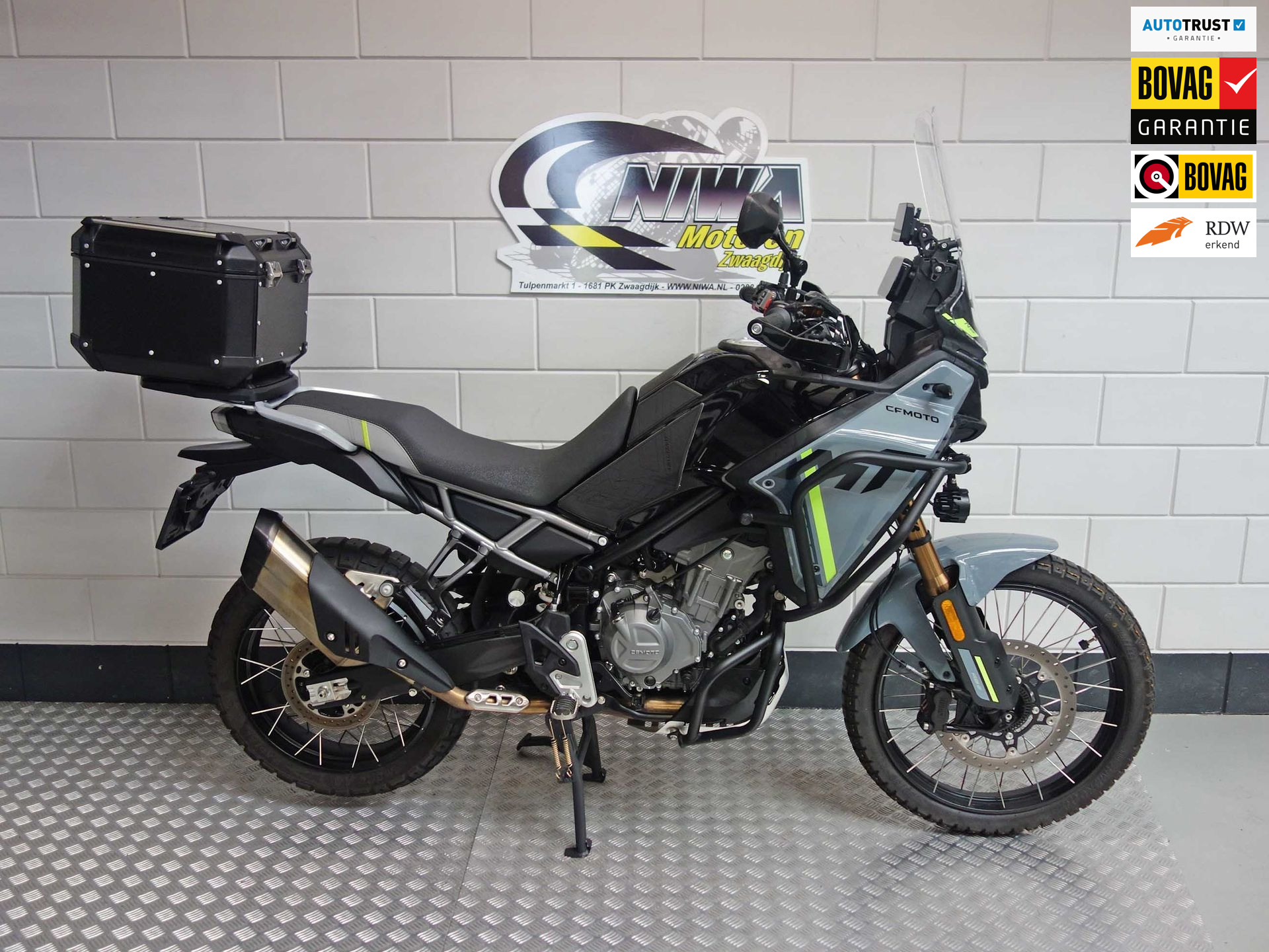 54915544-1 Gebruikte CFMOTO 450 MT tour met 449cc motor uit 2025 bij NIWA Motoren