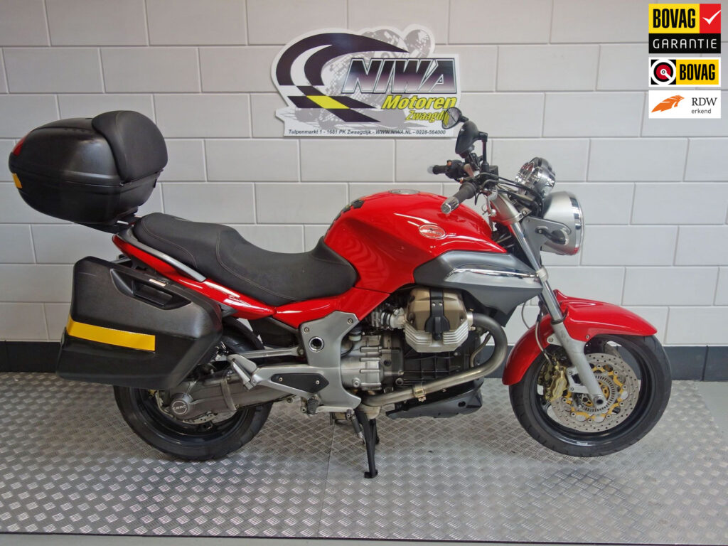 Gebruikte Moto Guzzi Breva tour met 1064cc motor uit 2007 bij NIWA Motoren