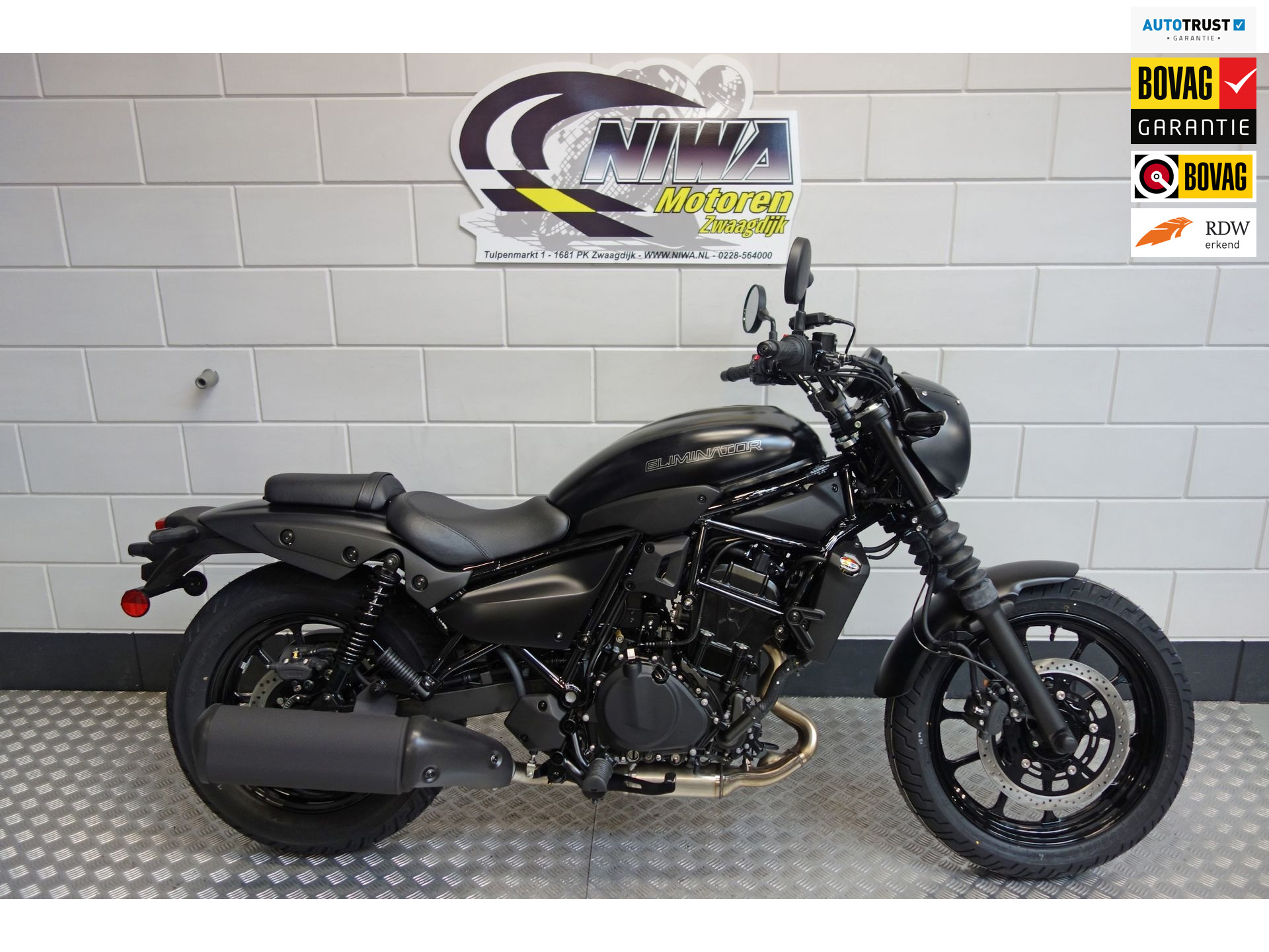 54915599-1 Gebruikte Kawasaki Eliminator 500 chopper met 451cc motor uit 2024 bij NIWA Motoren