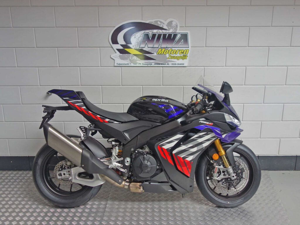 Nieuwe Aprilia RSV4 supersport met 1078cc motor uit 2026 bij NIWA Motoren