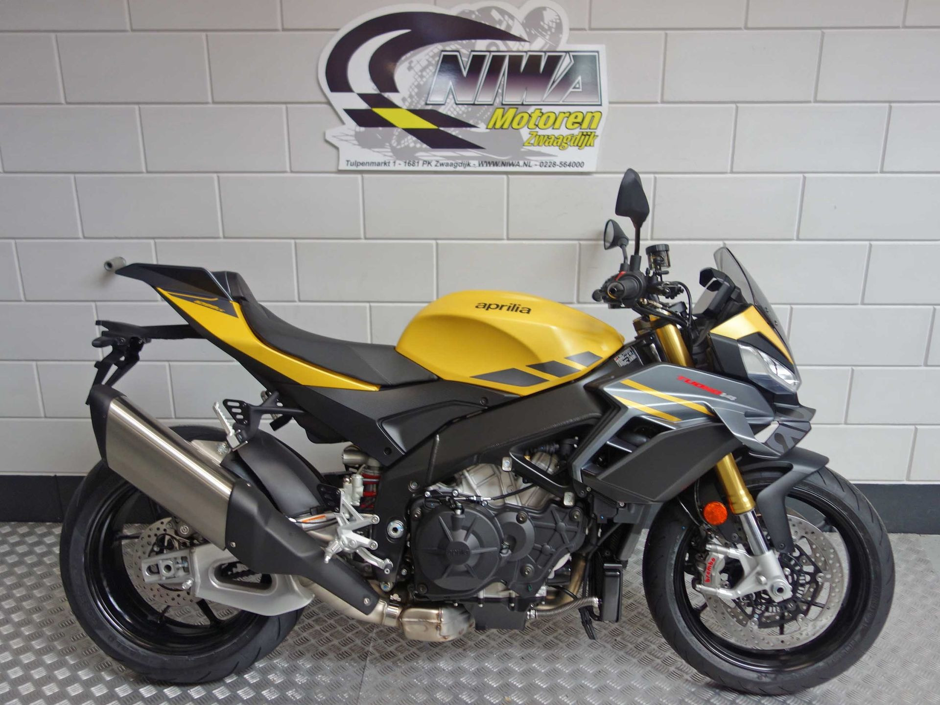 56630188-1 Nieuwe Aprilia Tuono V4 naked bike met 1150cc motor uit 2026 bij NIWA Motoren