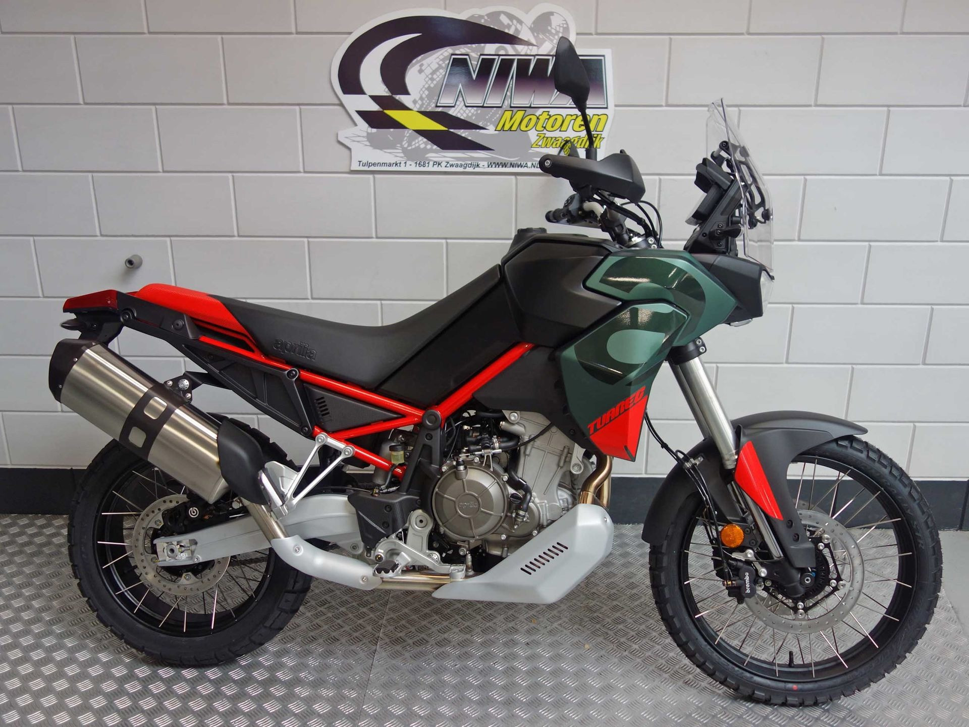 56630197-1 Nieuwe Aprilia Tuareg tour met 659cc motor uit 2026 bij NIWA Motoren