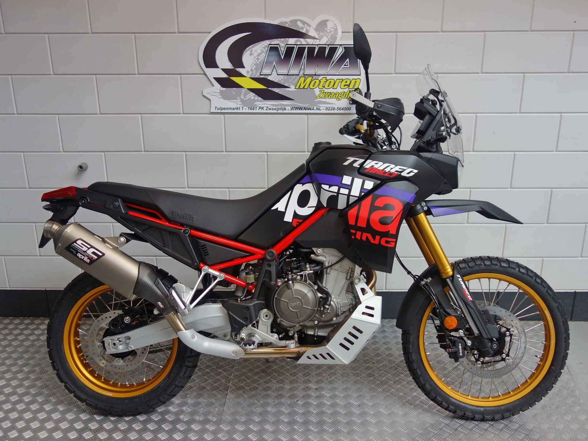 56630202-1 Gebruikte Aprilia Tuareg all-road met 660cc motor uit 2026 bij NIWA Motoren