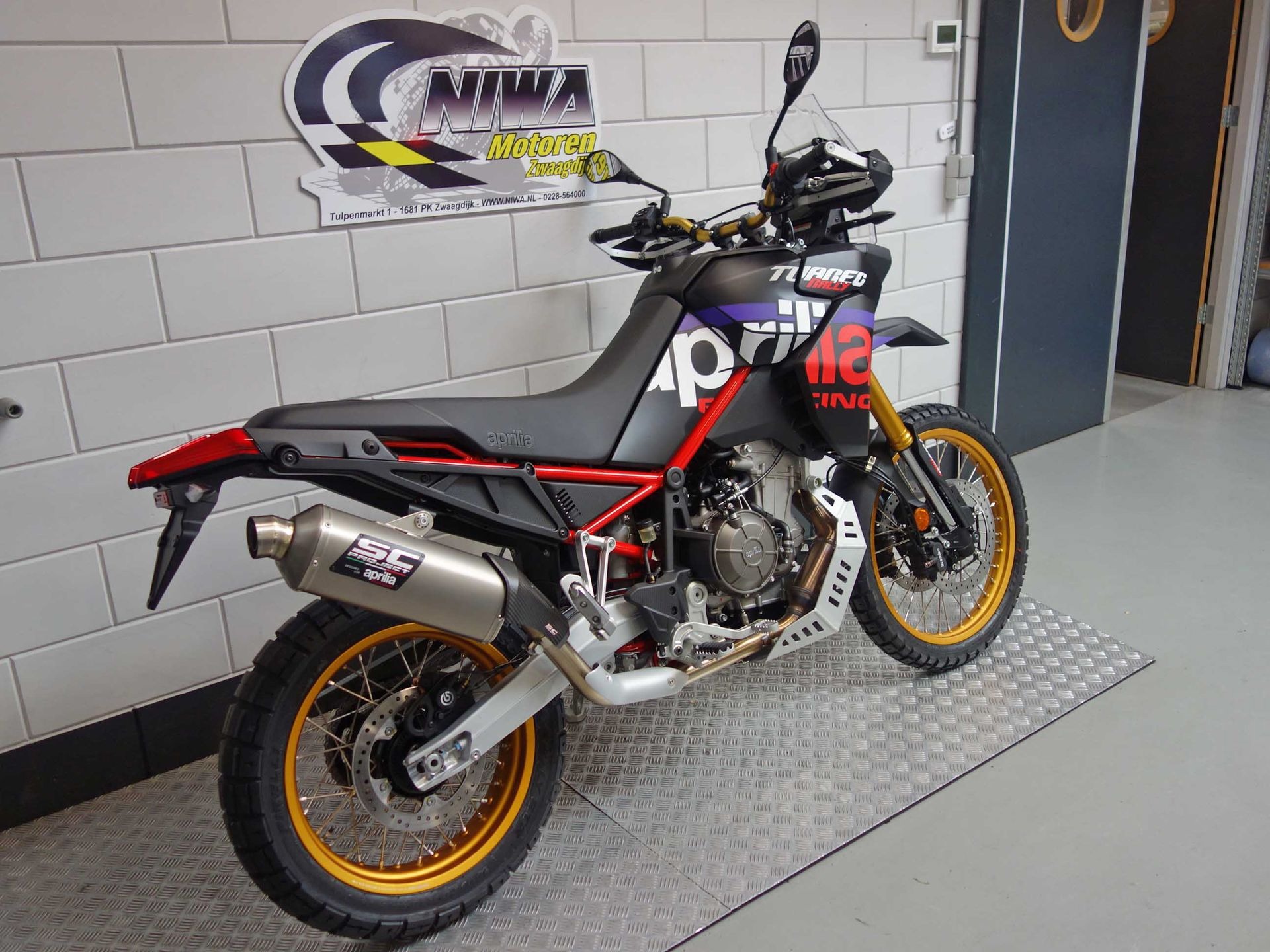 56630202-3 Gebruikte Aprilia Tuareg all-road met 660cc motor uit 2026 bij NIWA Motoren
