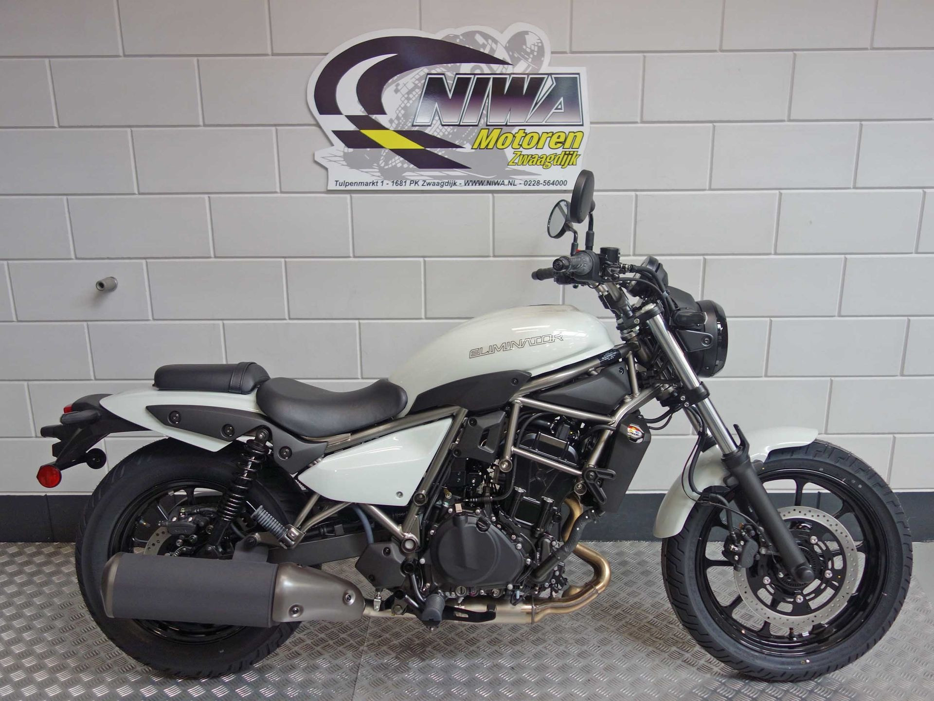 56630722-1 Nieuwe Kawasaki Eliminator 500 chopper met 451cc motor uit 2026 bij NIWA Motoren
