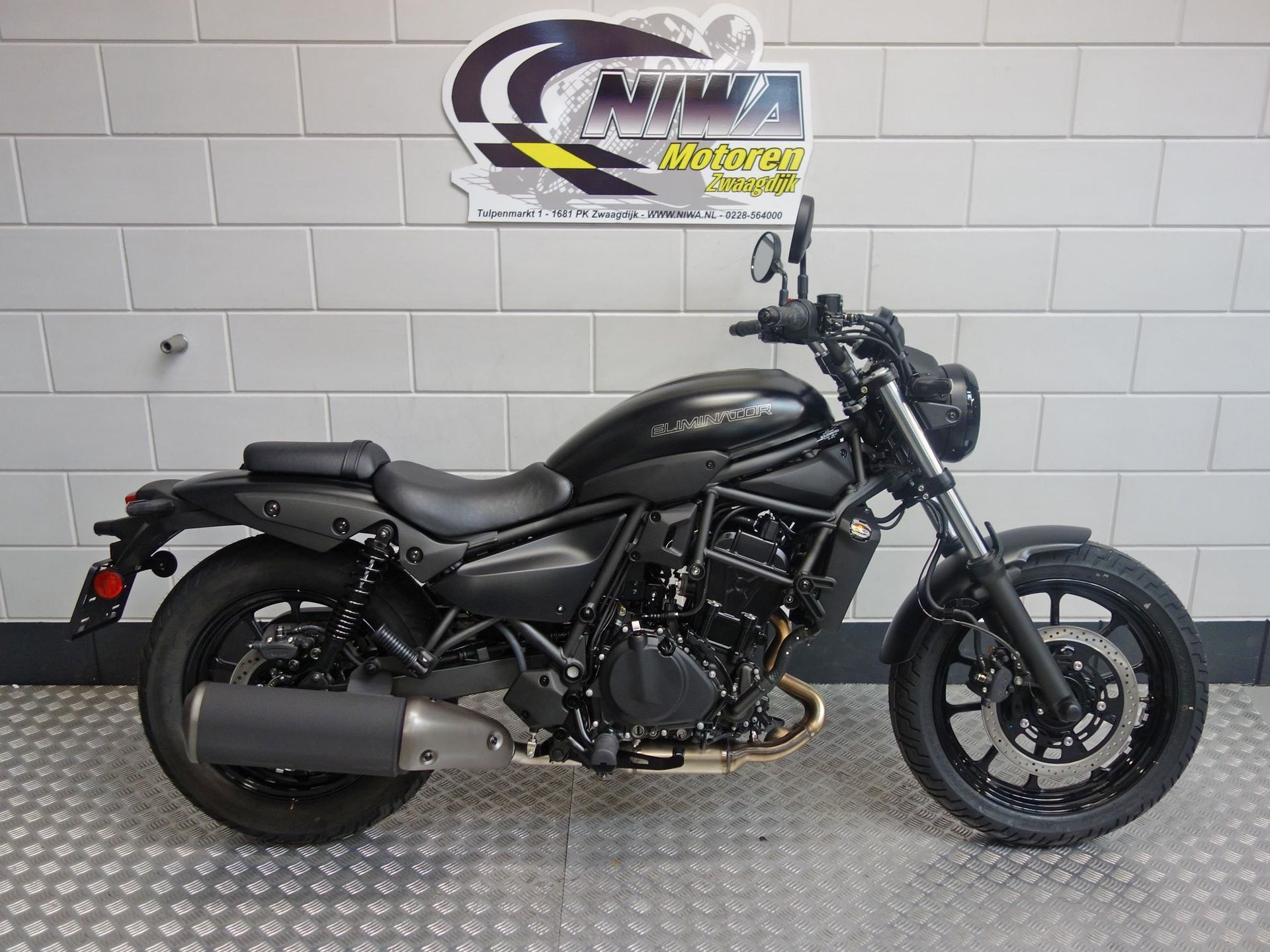 56630731-1 Nieuwe Kawasaki Eliminator 500 chopper met 451cc motor uit 2026 bij NIWA Motoren