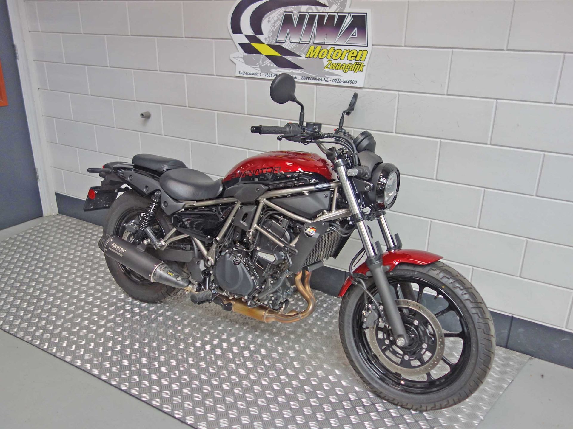 56630748-2 Gebruikte Kawasaki Eliminator 500 chopper met 451cc motor uit 2026 bij NIWA Motoren