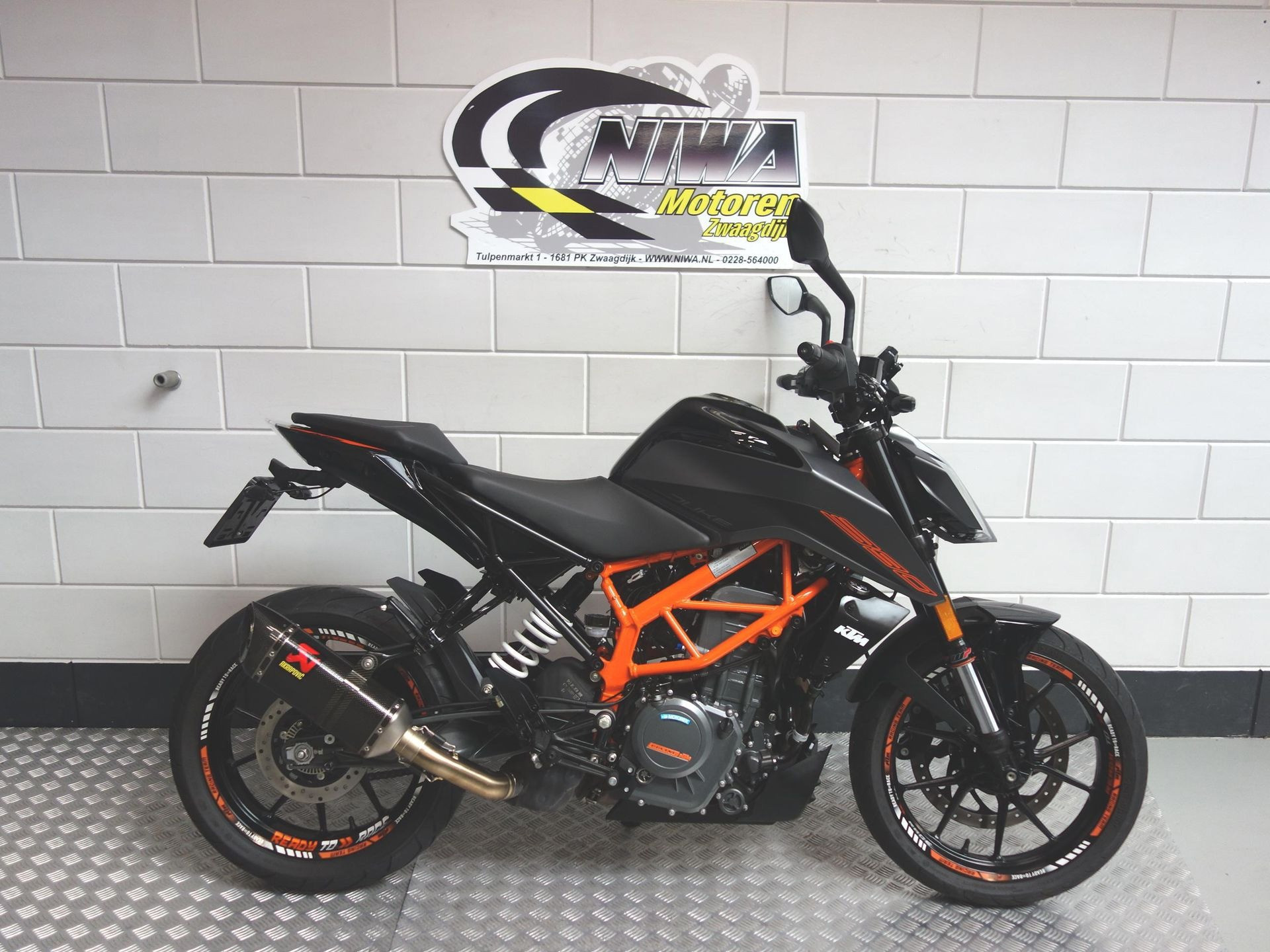 56632238-1 Gebruikte KTM 390 naked bike met 373cc motor uit 2023 bij NIWA Motoren