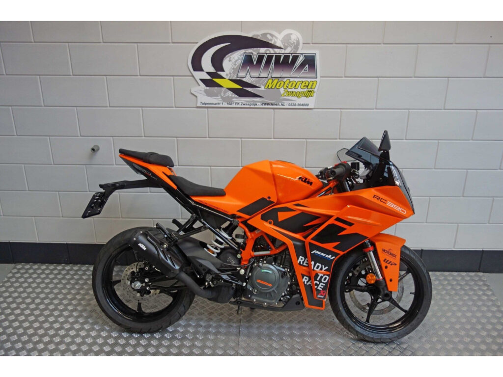 Nieuwe KTM 390 supersport met 390cc motor uit 2026 bij NIWA Motoren