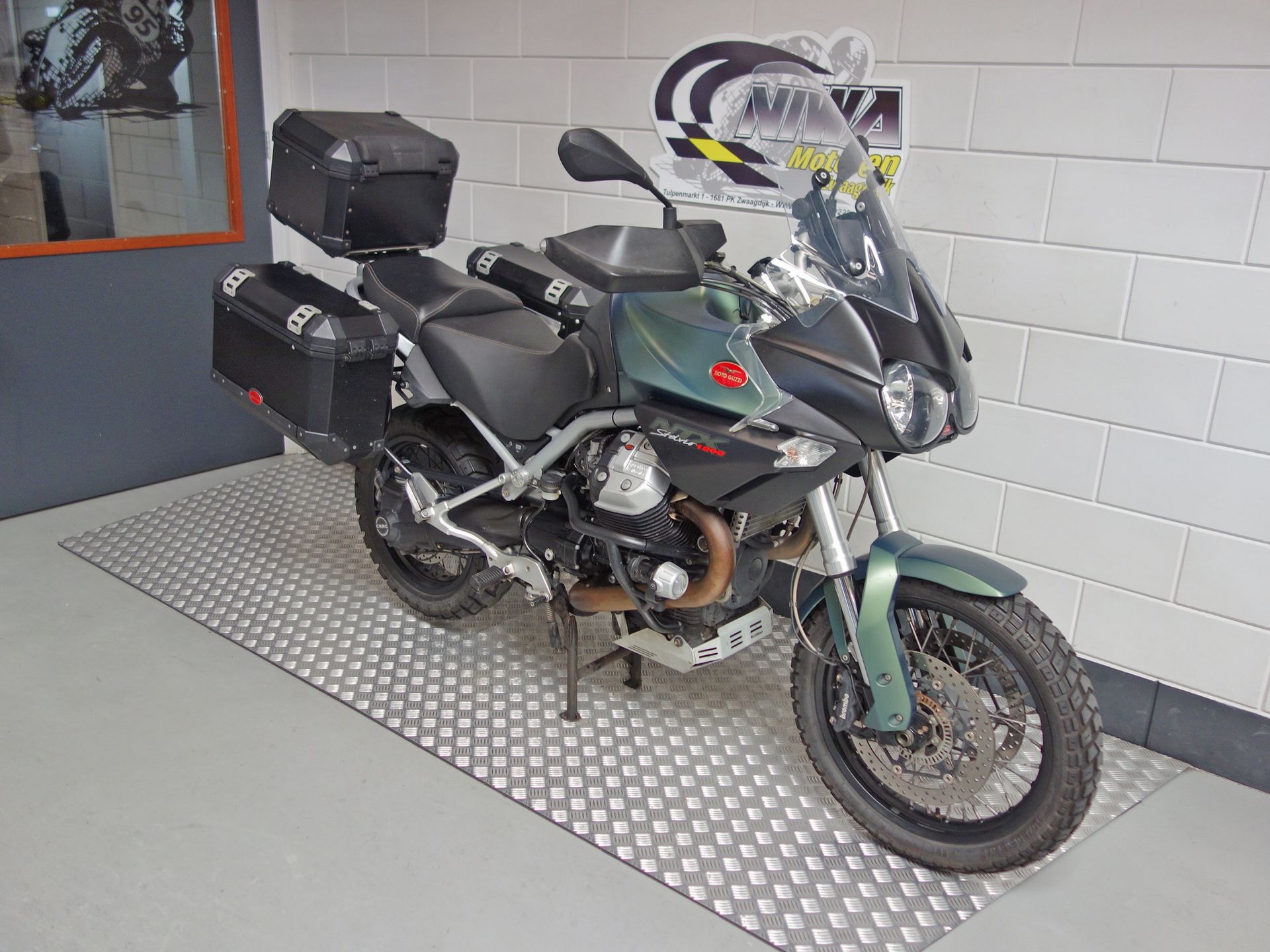 56632747-2 Gebruikte Moto Guzzi Stelvio all-road met 1151cc motor uit 2013 bij NIWA Motoren