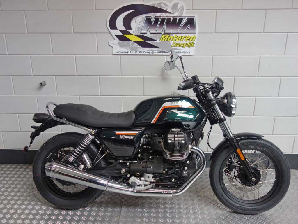 Nieuwe Moto Guzzi V7 tour met 853cc motor uit 2026 bij NIWA Motoren