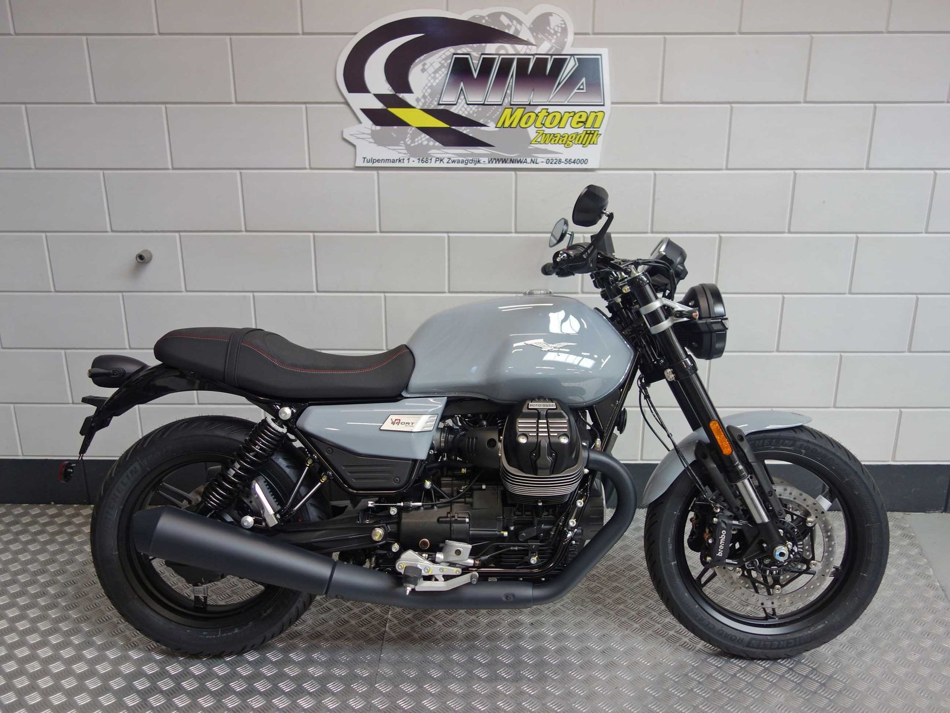 56632830-1 Nieuwe Moto Guzzi V7 sport met 850cc motor uit 2026 bij NIWA Motoren
