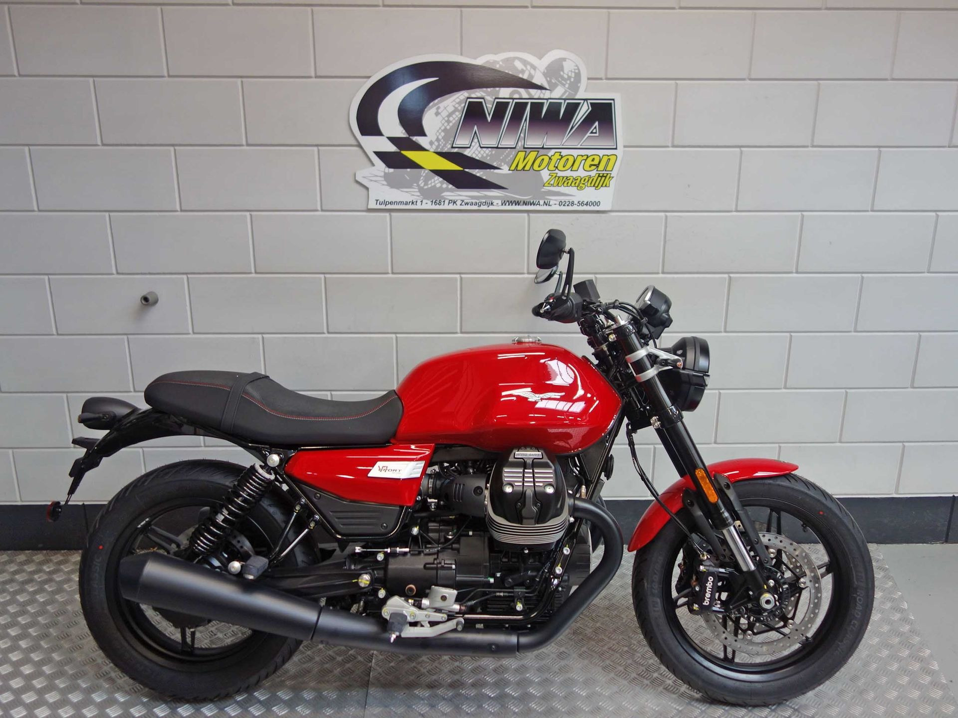 56632837-1 Nieuwe Moto Guzzi V7 sport met 850cc motor uit 2026 bij NIWA Motoren