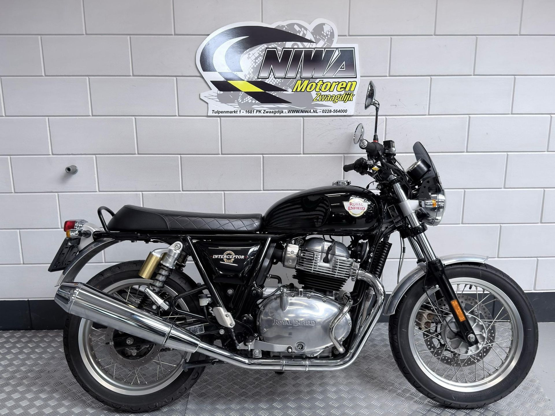 56632899-1 Gebruikte Royal Enfield Interceptor naked bike met 648cc motor uit 2020 bij NIWA Motoren