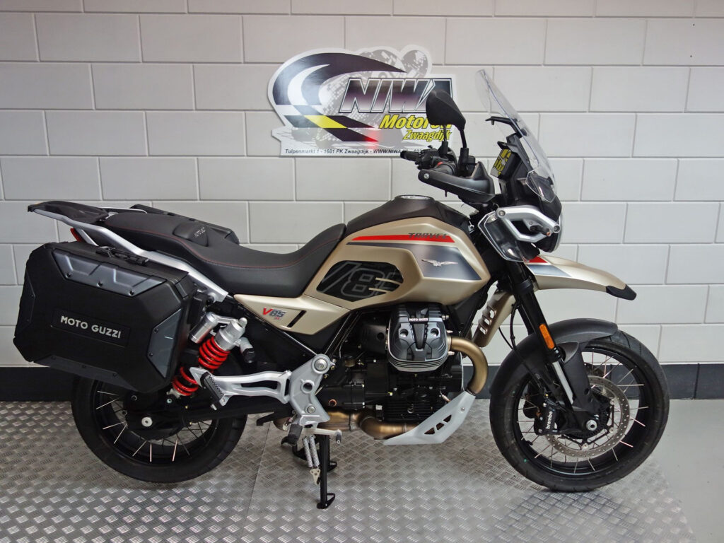 Gebruikte Moto Guzzi V85 all-road met 853cc motor uit 2026 bij NIWA Motoren
