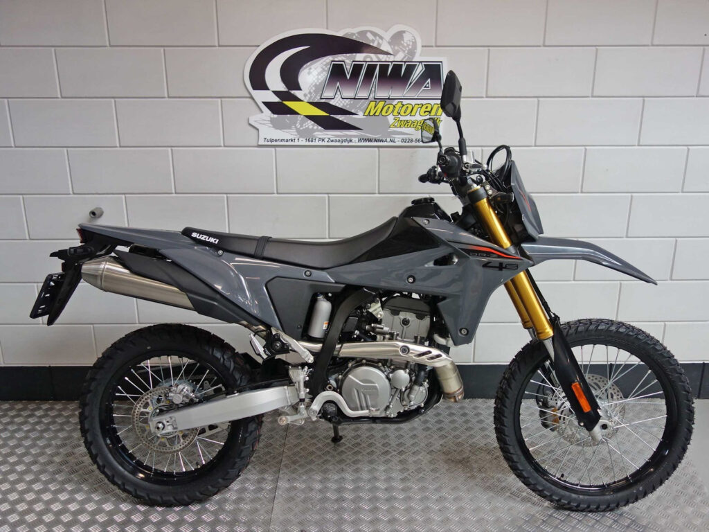 Nieuwe Suzuki enduro met 400cc motor uit 2026 bij NIWA Motoren