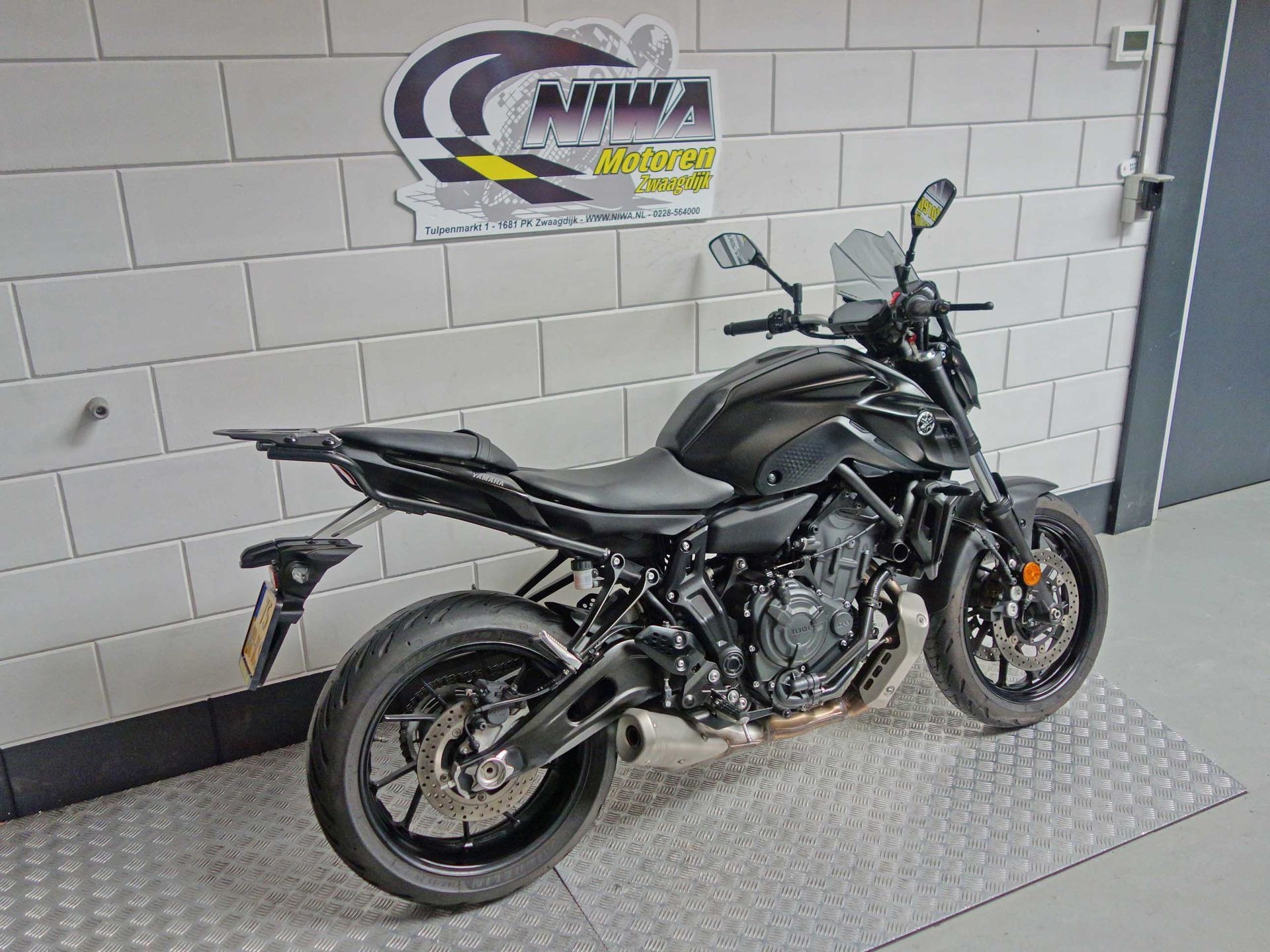 56633730-3 Gebruikte Yamaha MT 07 naked bike met 689cc motor uit 2022 bij NIWA Motoren