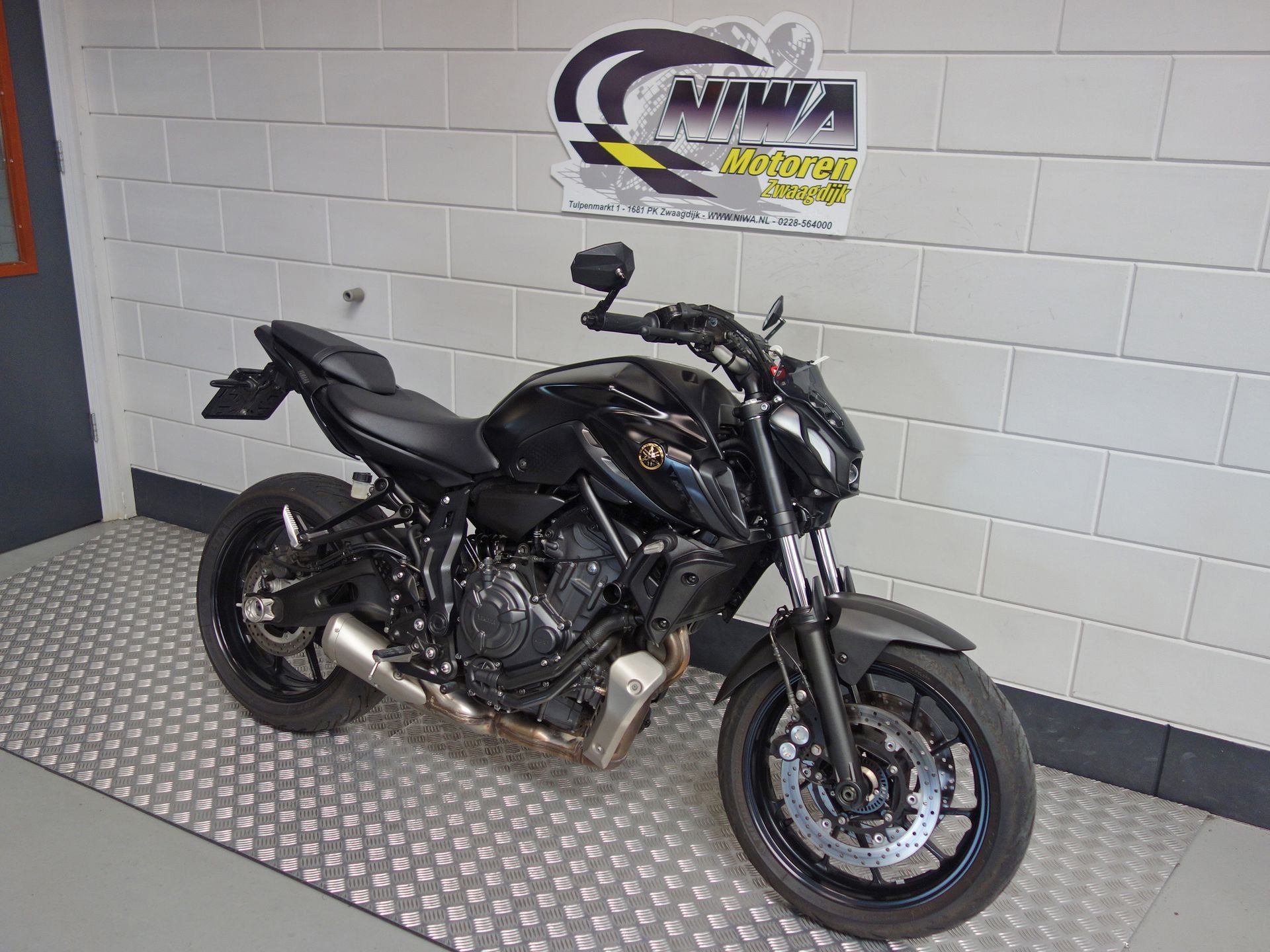 56633756-2 Gebruikte Yamaha MT 07 naked bike met 689cc motor uit 2021 bij NIWA Motoren