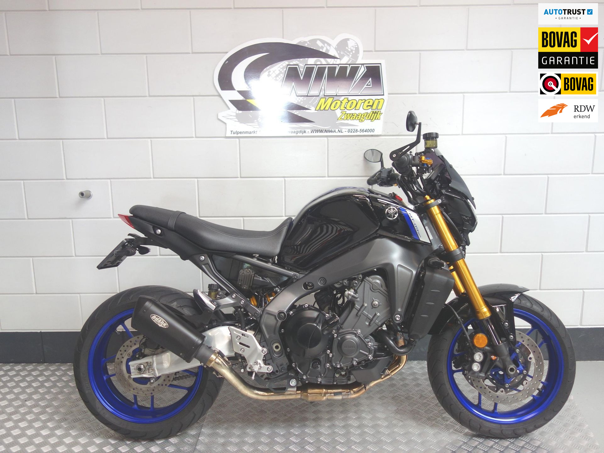 56633761-1 Gebruikte Yamaha MT 09 naked bike met 890cc motor uit 2021 bij NIWA Motoren