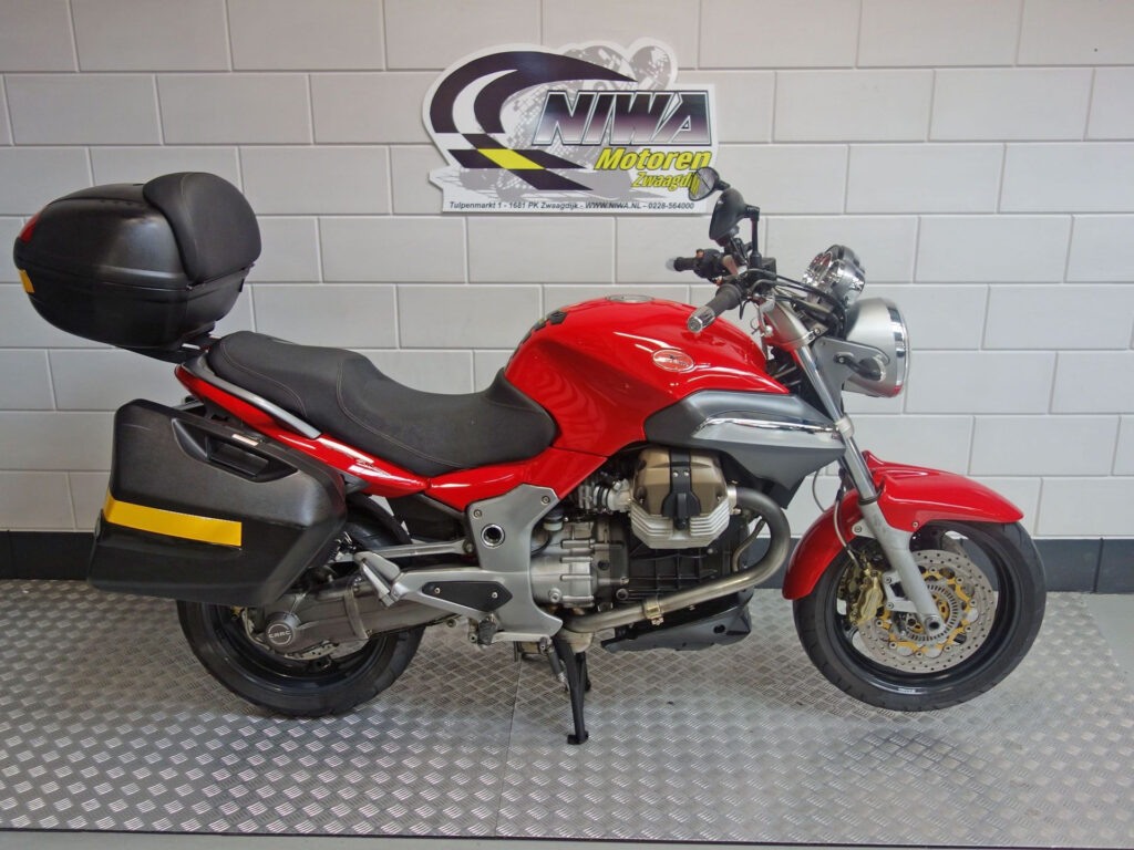 Gebruikte Moto Guzzi Breva tour met 1064cc motor uit 2007 bij NIWA Motoren