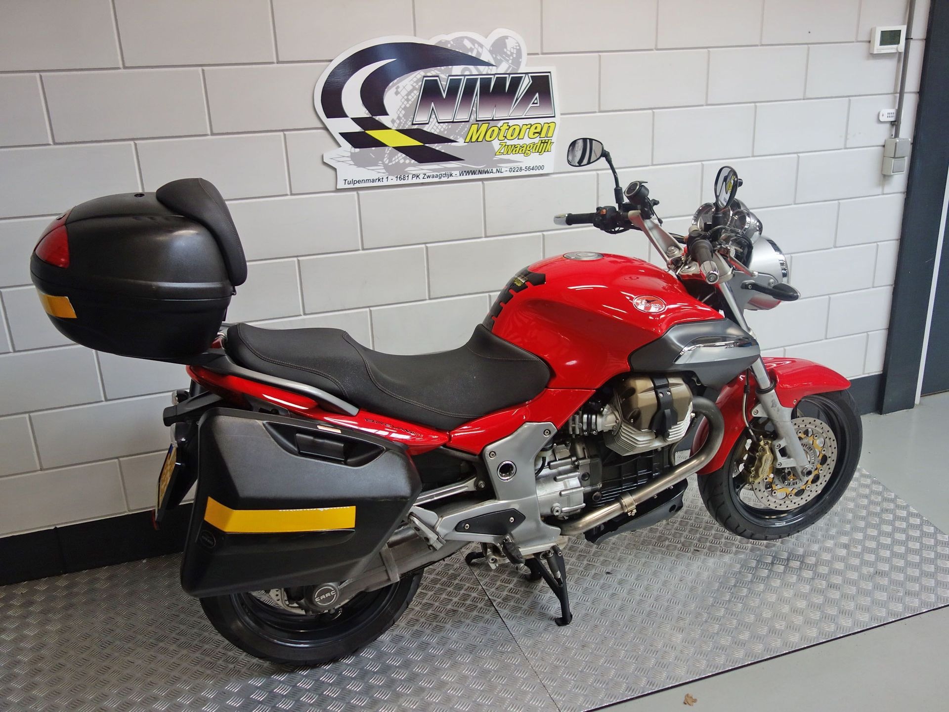 56634073-3 Gebruikte Moto Guzzi Breva tour met 1064cc motor uit 2007 bij NIWA Motoren