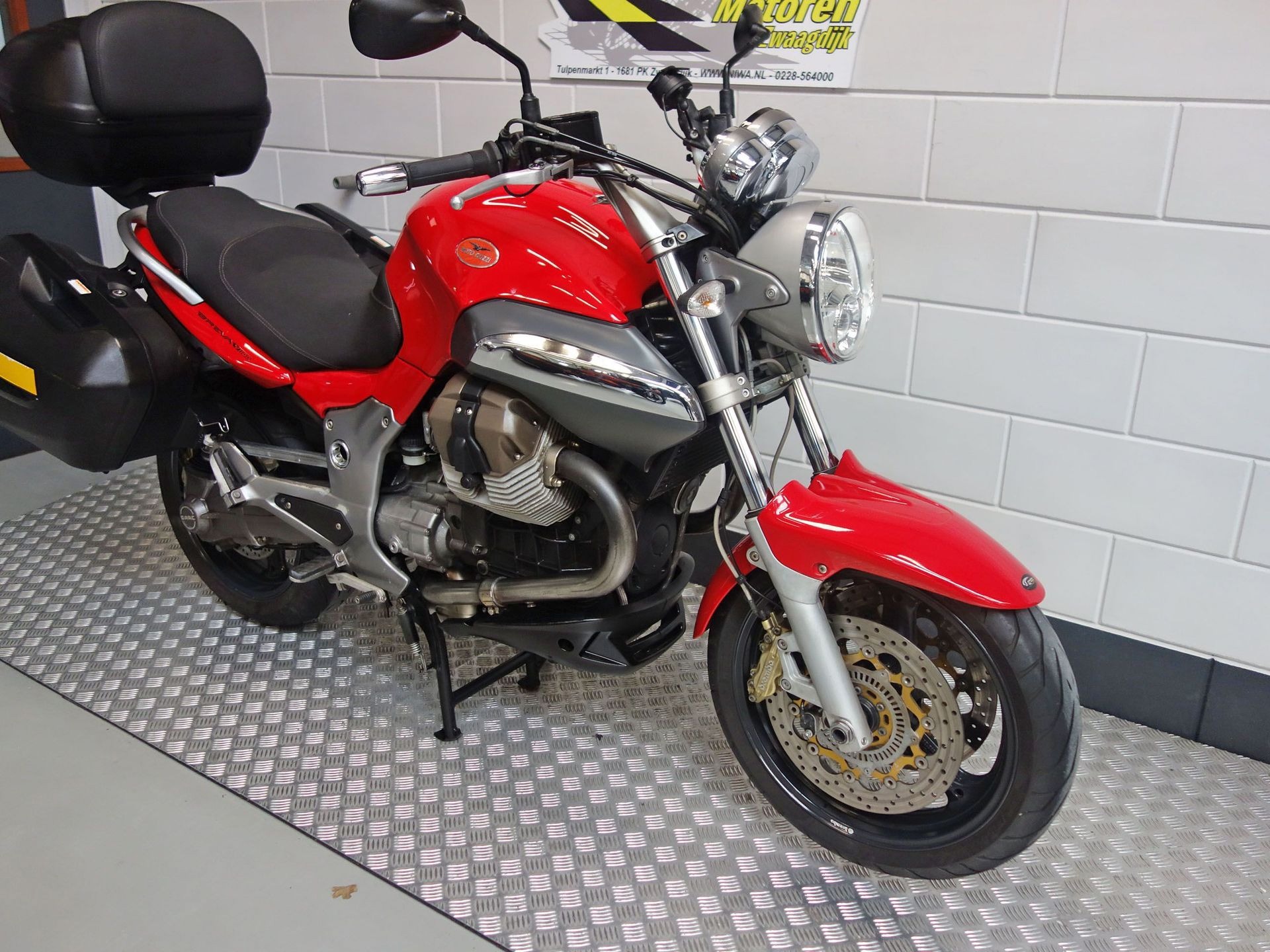56634073-6 Gebruikte Moto Guzzi Breva tour met 1064cc motor uit 2007 bij NIWA Motoren